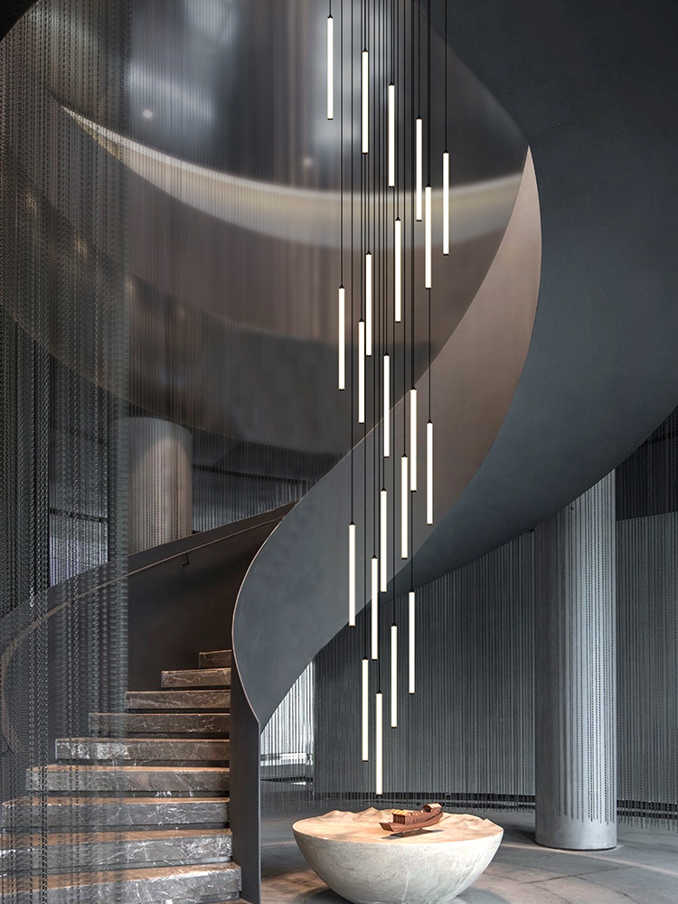 Lustre à bande LED nordique, t - Interior Design Youtube avis et prix